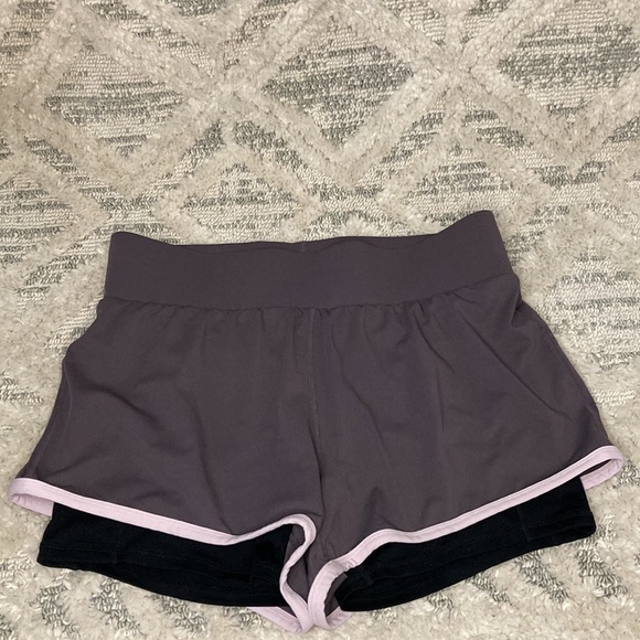 Fabletics Double Athletic Shorts (Size M) - Picture 2 of 5